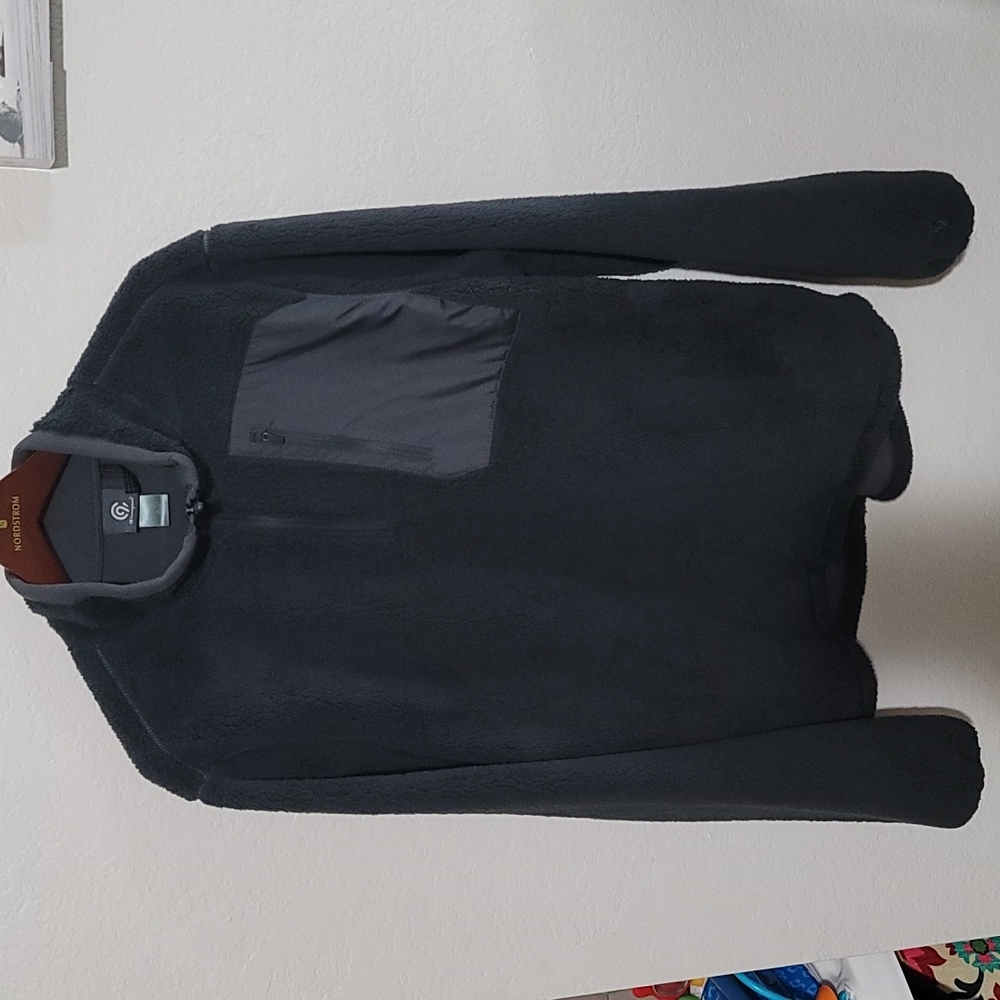 Champion fleece pullover large  Charcoal Gray